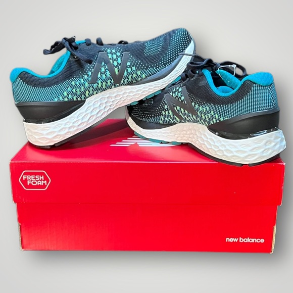 New Balance Running Course Sneakers 8 Wide M880F10 Blue - Picture 7 of 12